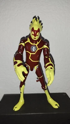 Figurine Ben 10 Heatblast 20 cm action figure rare ten dix inferno - Photo 1/2