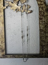 Brighton Alcazar Heart Long Crystal Necklace