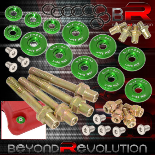 For Honda B-Series Manifold Header/Cam Cap/M8 Fender/Valve Washers Kit Green - Picture 4 of 5