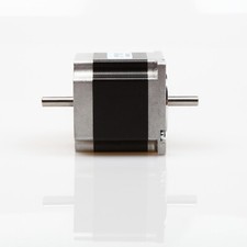 1PC Nema 23 Passo-Passo Motore 180 oz-In 2A 56mm Dual Albero CNC