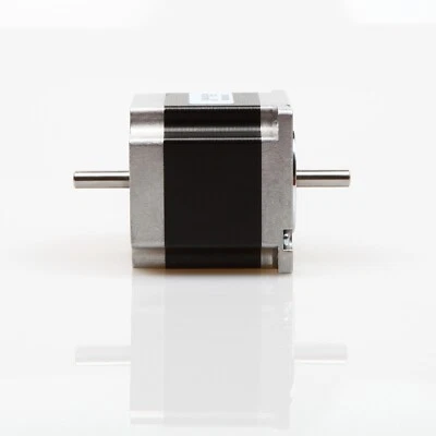 ACT MOTOR 1PC Nema 23 Passo-Passo Motore 180 oz-In 2A 56mm Dual Albero CNC