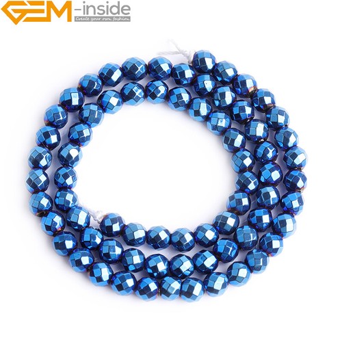 Metal Bead Spaers Hematite Reflections Stone For Jewelry Making 15" Various - 第 78/123 張圖片