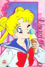 Sailor Moon 2001 Japan World Carddass EX 1 Card N15 MT - Usagi