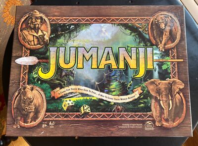 Jumanji The Game: The Classic Scary Adventure Family Board Game 2021 Edition NEW