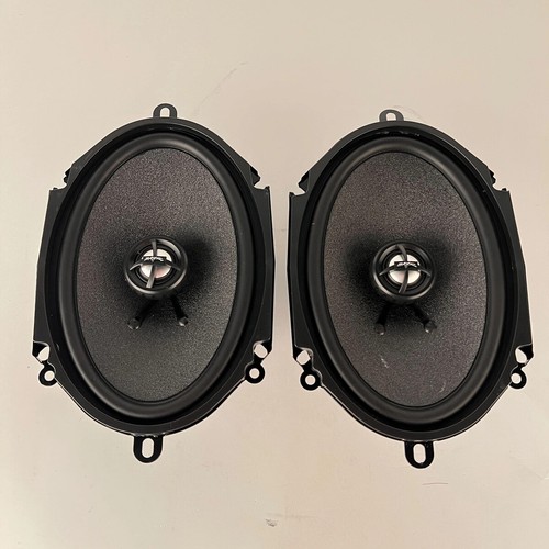USED SKAR AUDIO RPX68 6" x 8" 2-WAY 210 WATT MAX CAR AUDIO COAXIAL SPEAKERS PAIR