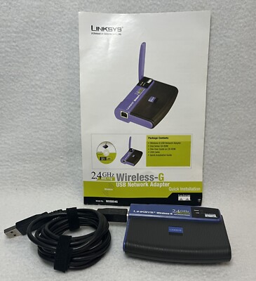 Linksys Wireless-G USB Network Adapter WUSB54G Version 4