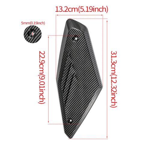 Side Panel Fairing Frame Guard Protector Motorcycle For Honda CB650R 2019-2021 - Picture 2 of 6
