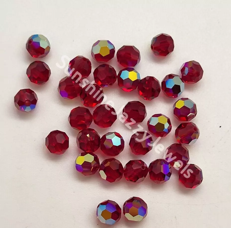 Swarovski cheap faceted beads