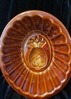 Williams-Sonoma Brown Glazed Ceramic Pineapple Mold 7"×6¼"×3½" — photo 2
