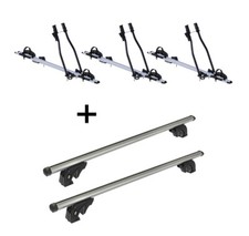 3Fahrradtr&auml;ger SAGITTAR+Dachtr&auml;ger LION1 f&uuml;r f&uuml;r Mercedes 200/300 SW W124 5T&uuml;r 8