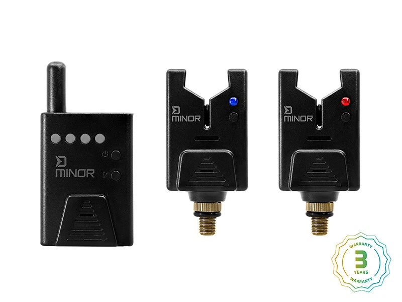 2 Pezzi Segnalatori Elettronici di Segnalazione da Pesca, Indicatori di Morso Elettronici con Clip e Punta per Canna e Luci LED, Segnalatore Allarme da Pesci per Pesce Diurna e Notturna