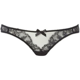 AGENT PROVOCATEUR  RARE BLACK WILLA BRIEF AP SIZE 4 LARGE UK 12 BNWT RRP £85