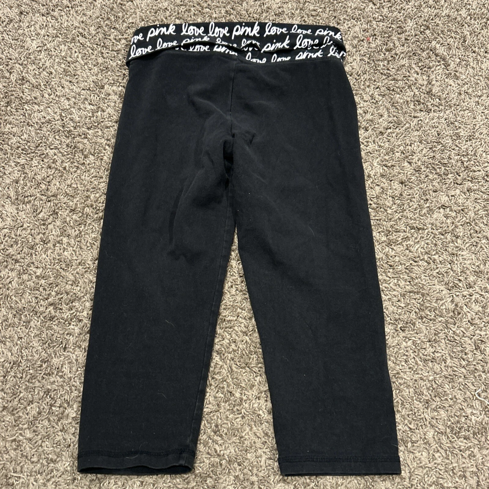 victoria-secret-vs yoga capris cotton blend stretch pants