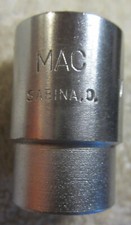 9/16" MAC Tools USA V182 1/2"-Drive SAE 12-Point Chrome Socket tool,minty VTG