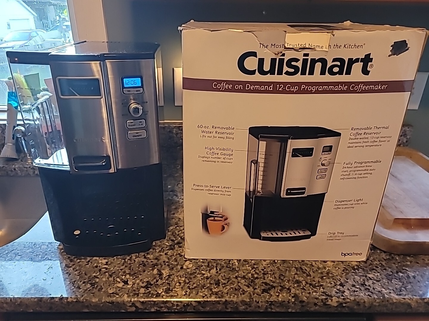 Cuisinart DCC3000 CoffeeonDemand 12Cup Programmable Coffeemaker
