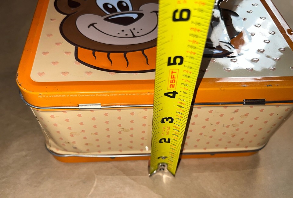 Vintage A&W Root Beer Metal Lunch Box eBay