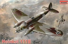 Roden Models 1/72 HEINKEL He-111E "EMIL" German WWII Bomber