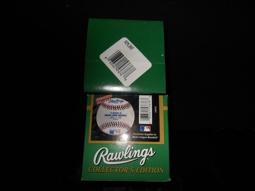 TERRY PENDLETON SIGNED 2002 OPENING DAY FLAG BALL RAWLINGS OLMB - BRAVES - RARE! - Picture 6 of 6