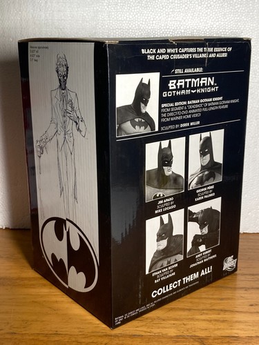 Batman Black & White Statue The Joker Jim Lee James Shoop - Picture 3 of 7
