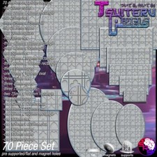 Casino bases Legion Terrain Scenery Tabletop Miniatures 28mm