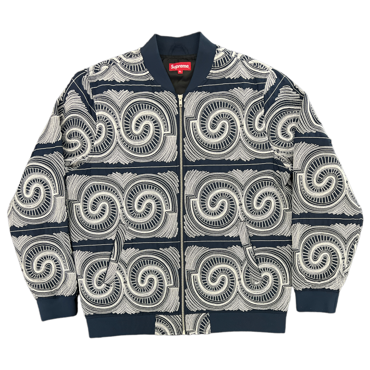 ジャケット・アウター supreme 14SS Uptown Jacket SS14 Supreme Uptown Embroidered Bomber Jacket | eBay