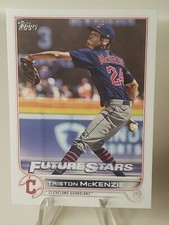 2022 Topps Series 2 Triston McKenzie Future Stars Cleveland Guardians #470