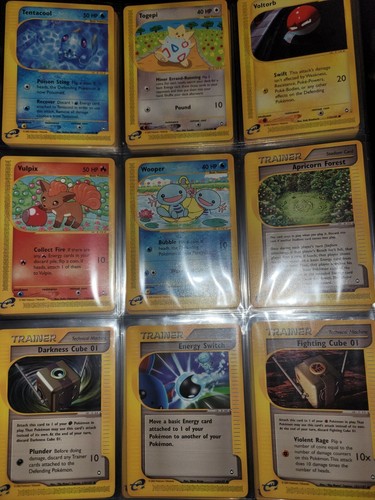 Pokemon WOTC Aquapolis Complete Non-Holo Common/Uncommon L@@K NM 107 cards - Bild 9 von 12