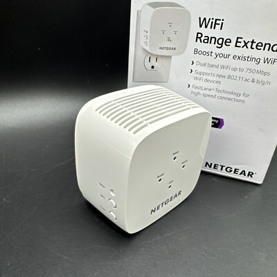 Netgear EX3110-100NAS AC750 WiFi Range Extender