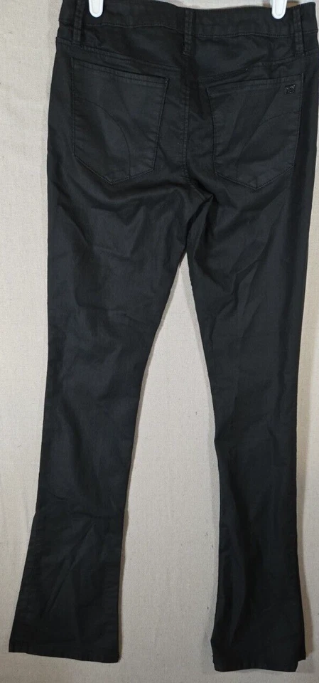 Pantalones Joes Jeans Mujer 27 Imitación Cuero Negro Acampanado Bota (28x32) Foto 4 de 4