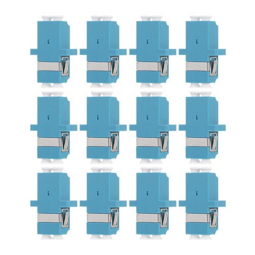 12 Pcs Flange Coupling Fiber Optic Connectors Fiber Optic Coupler