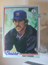 1978 Topps Baseball Card   #415 - Ray Fosse - Milwaukee Brewers    (80972)