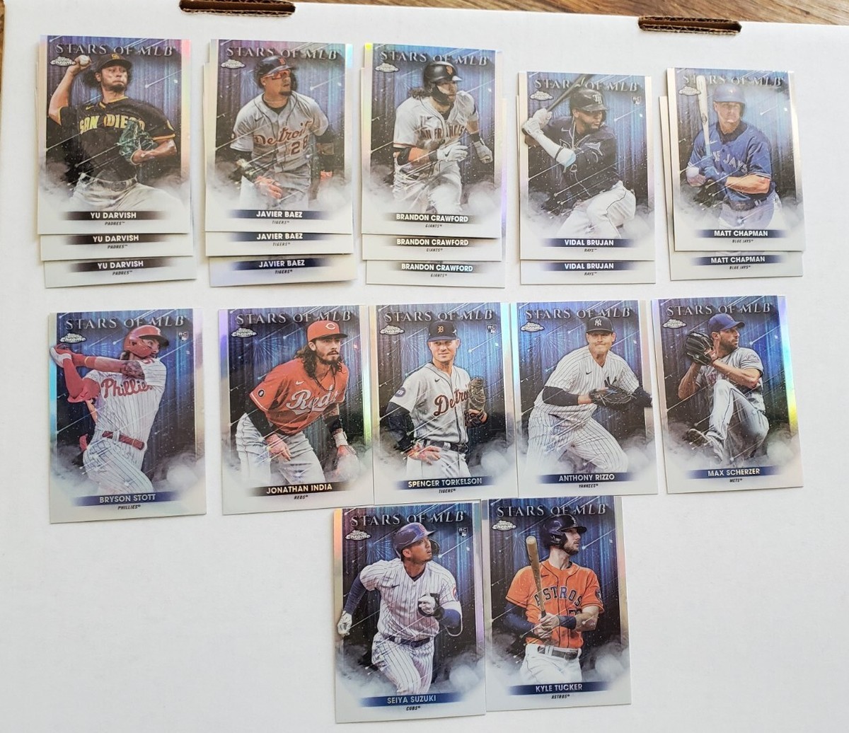 2022 Topps Update Stars of MLB Chrome Lot of 20 Includes Suzuki