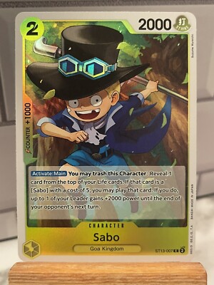 sabo deck one piece tcg Card Game (Japanese) Special Awakening of the New Era Singles One Piece Card Game Red