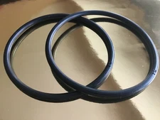 2 White Sewing Machine Rubber Motor Stretch Belt 13" to 15" Universal Belts