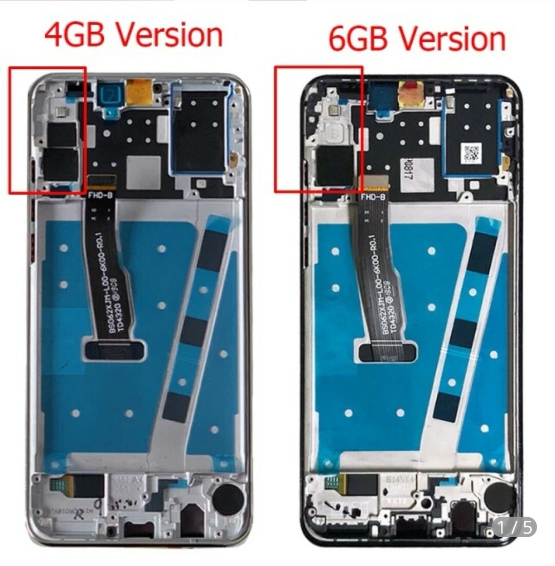 Écran Noir pour Huawei P30 Lite avec Batterie - Qualité Originale
