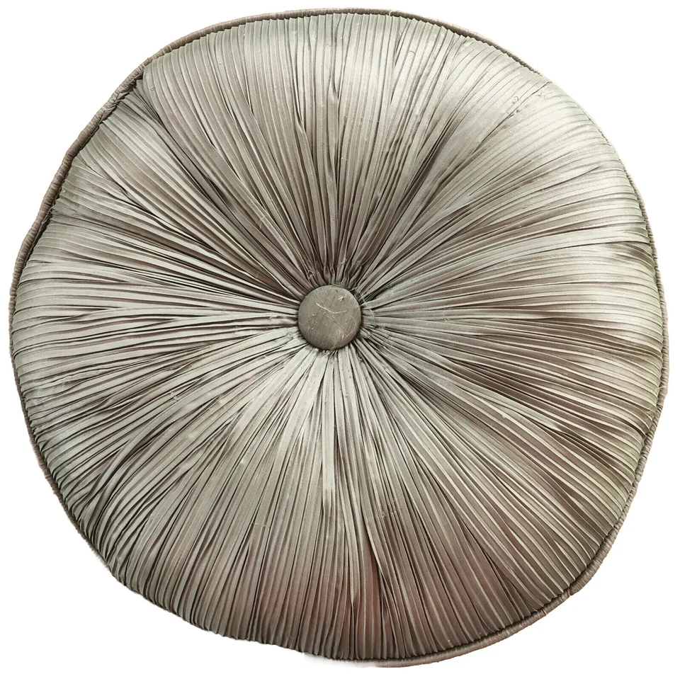 复古塔夫特圆形枕头鳄梨绿色 MCM 家居装饰 *阅读 * * — 第 2/4 张图片