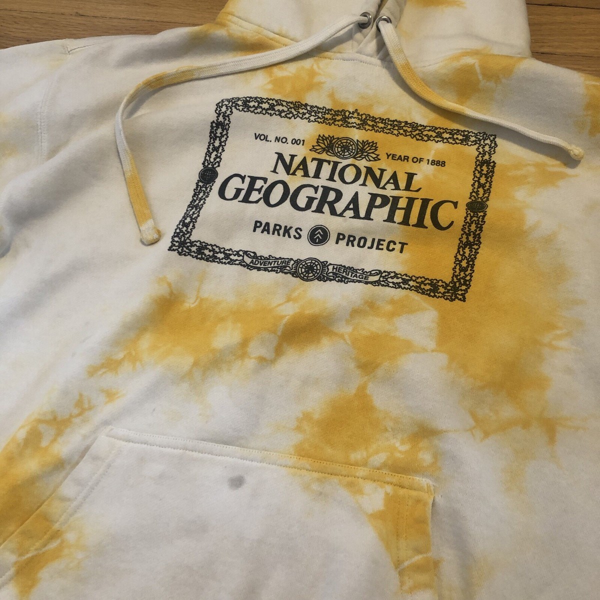 national geographic tie dye shirt