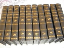 19 VHS Video Hüllen Box Videokassette Schwarz und Gold