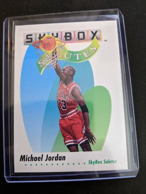 michael jordan skybox salutes card