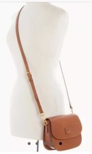 Dooney  Bourke Florentine Saddle Bag Natural Color