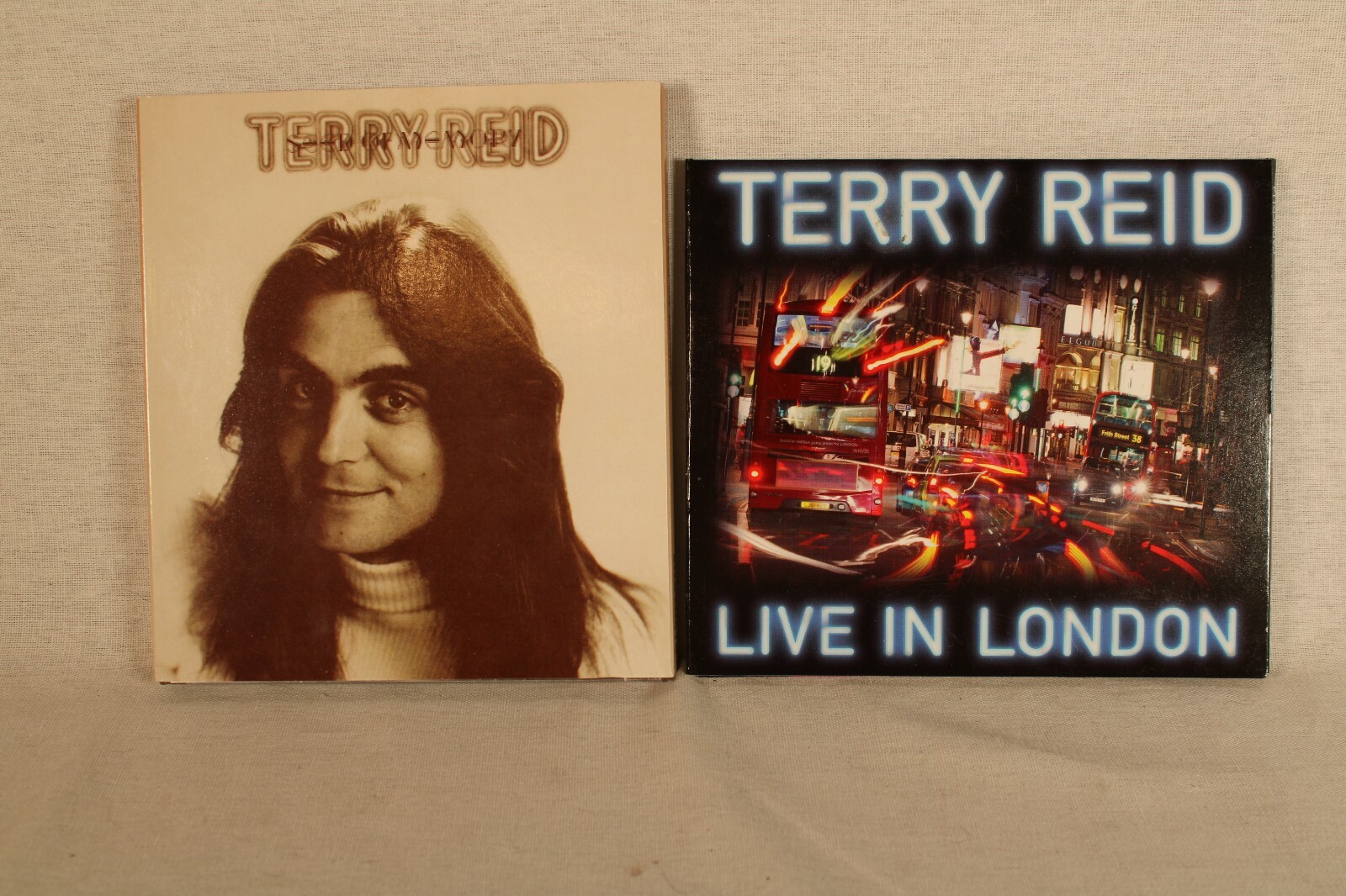 Terry Reid CD lot Seed of a Memory [Remaster] 2004 and Live in London 2 CD set