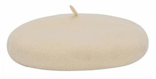 Kids French Beret Solid Color Cap - Classic Breathable Warm Hat Wool Felt Ber... - Picture 5 of 6
