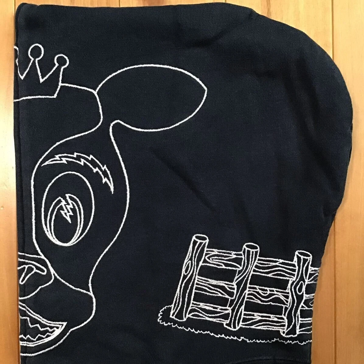 A BATHING APE (BAPE) Felpa con cappuccio e zip intera BAPE Navy Holstein donna taglia XS A scimmia da bagno made in Japan