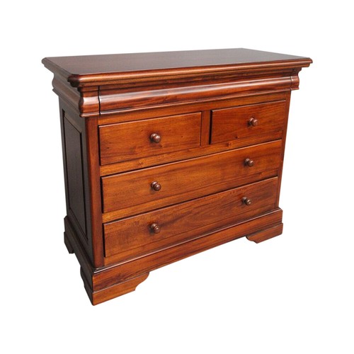 Solid Mahogany Wood Chest Of Drawers Bedroom Furniture Antique Style