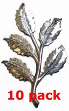 Metal Stampings Pressed Stamped Steel Rose Leaf Leaves .020" Thickness L45