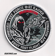 Usaf B-21-raider-first Test Flight-ctf-11-10-23-ngad-420 Flts-edwards Afb-patch