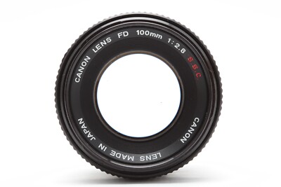 Canon 100mm f2.8 S.S.C. FD Lens #40984 | eBay