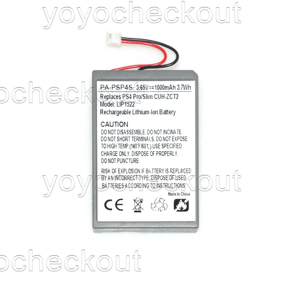 New LIP1522 Battery For Sony PlayStation 4 Pro PS4 Controller CUH-ZCT2 CUH-ZCT1 - Image 3 of 4