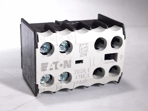 EATON MOELLER 20DILE XTMCXFA20 AUXILIARY CONTACT 2P 2NO 010208 - 4 AVAILABLE