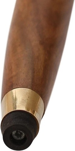 Victorian Style Solid Brass Handle Antique Wooden Walking Stick Style Cane Gift - Picture 4 of 6